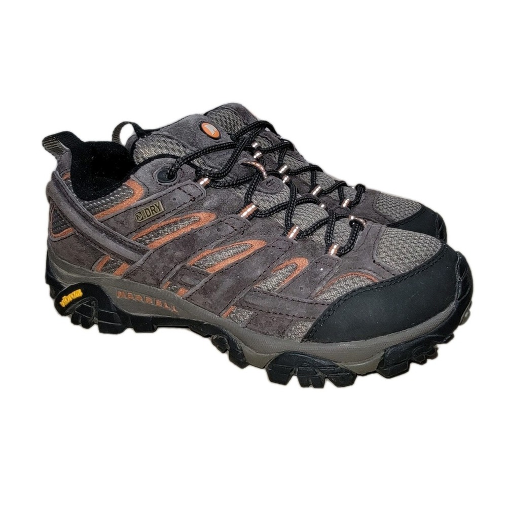 Merrell Moab 2 Waterproof Men's Hiking Shoes Size 7 Brown Low Trail Boots J06027